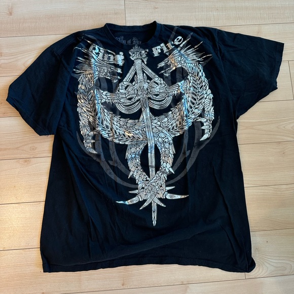 Perfect y2k ring of fire tshirt - Picture 2 of 3